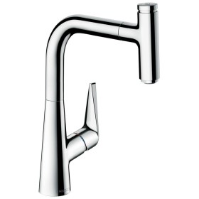 hansgrohe Talis Select M51 Einhebel-Küchenmischer 220, Ausziehauslauf, 1jet, sBox
