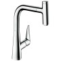 hansgrohe Talis Select M51 Einhebel-Küchenmischer 220, Ausziehauslauf, 1jet, sBox