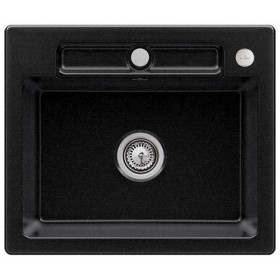 Villeroy & Boch Siluet 60 S Flat Einbauspüle, Ablaufgarnitur mit Excenterbetätigung