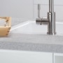 Villeroy & Boch Subway 60 FLAT flächenbündige Spüle, Ablaufgarnitur mit Handbetätigung, Becken links
