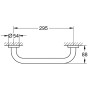 GROHE Essentials Wannengriff 29,5 cm