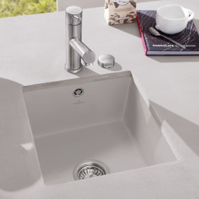 Villeroy & Boch Subway 45 SU Unterbauspüle, Ablaufgarnitur mit Excenterbetätigung