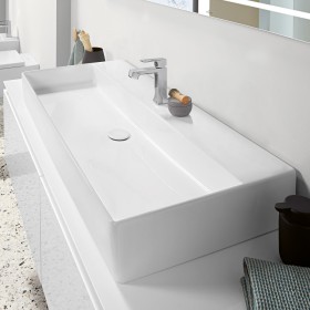 Villeroy & Boch Memento 2.0 Waschtisch 120 cm mit 1 Hahnloch, ohne Überlauf