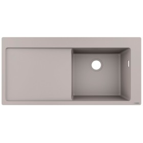 hansgrohe S514-F450 Einbauspüle 450 mit Abtropffläche links