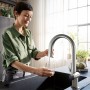 hansgrohe Aqittura M91 Filtersystem 210, Ausziehauslauf, 1jet