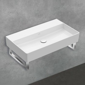 Villeroy & Boch Memento 2.0 Waschtisch 80 cm ohne Hahnloch, ohne Überlauf