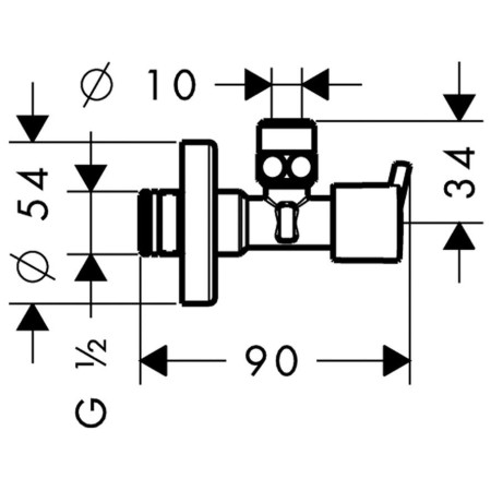 hansgrohe Eckventil S