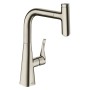 hansgrohe Metris Select M71 Einhebel-Küchenmischer 240, Ausziehauslauf, 1jet, sBox