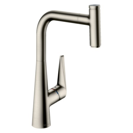 hansgrohe Talis Select M51 Einhebel-Küchenmischer 300, Ausziehauslauf, 1jet, sBox