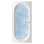 Villeroy & Boch Oberon Duo Badewanne 190 x 90 cm, Special Combi Pool Active, Technik Position 2, mit Trio Ablaufgarnitur