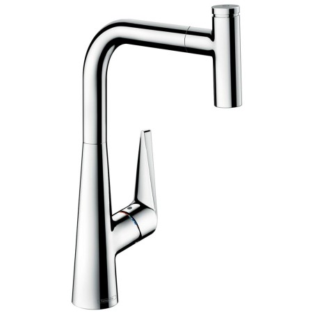 hansgrohe Talis Select M51 Einhebel-Küchenmischer 300, Ausziehauslauf, 1jet, sBox