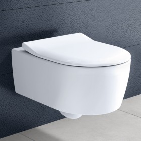 Villeroy & Boch Avento Wand-Tiefspülklosett DirectFlush Combi-Pack Villeroy & Boch Avento Wand-Tiefspülklosett DirectFlush Combi-Pack