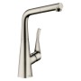 hansgrohe Metris M71 Einhebel-Küchenmischer 320, Ausziehauslauf, 1jet, sBox