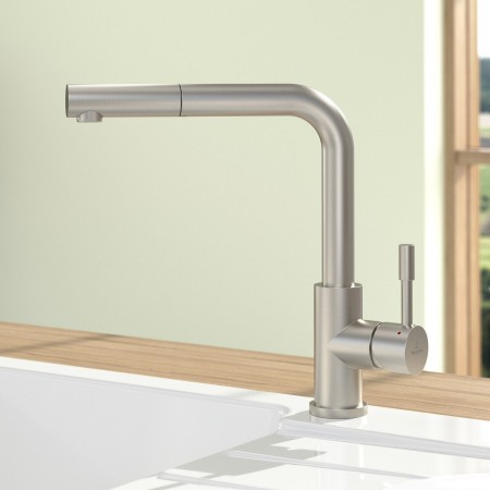 Villeroy & Boch Steel Shower Einhebel-Küchenarmatur