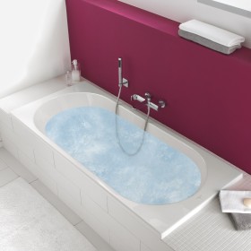 Villeroy & Boch O.novo Solo Badewanne 170 x 75 cm, Airpool Comfort, Technik Position 1, mit Trio Ablaufgarnitur