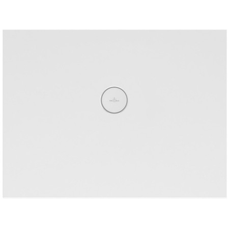 Villeroy & Boch Subway Infinity Duschwanne 100 x 75 cm mit langer Seite geschnitten