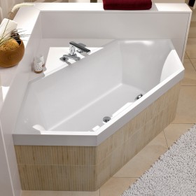 Villeroy & Boch Squaro Duo Sechseckbadewanne 190 x 80 cm Villeroy & Boch Squaro Duo Sechseckbadewanne 190 x 80 cm