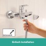 hansgrohe Rebris S Einhebel-Wannenarmatur Aufputz