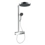 hansgrohe Rainfinity Schowerpipe 360 1jet mit ShowerTablet 350