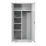 Wolfstahl Putzmittelschrank Stahl abschliessbar 92 x 42 x 195 cm