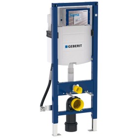 Geberit Duofix Element für Wand-WC, 112 cm, mit Sigma UP-Spülkasten 12 cm, barrierefrei, für Betätigung von vorne