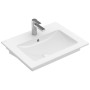 Villeroy & Boch Venticello Waschtisch 65 x 50,5 cm, mit 1 Hahnloch und Überlauf