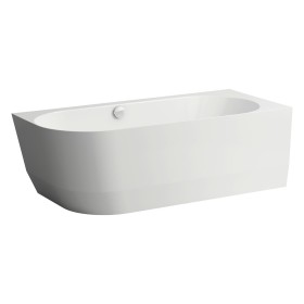LAUFEN PRO Eck-Badewanne 180 x 80 cm Version rechts aus Marbond