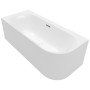 Villeroy & Boch Loop & Friends Oval Duo Vorwand-Badewanne, 180 x 80 cm für Eckeinbau links