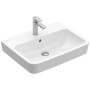 Villeroy & Boch O.novo Aufsatz-Waschtisch 65 x 46 cm mit Überlauf, 1 Hahnloch