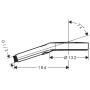 hansgrohe Rainfinity Handbrause 130 3jet EcoSmart