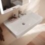 hansgrohe Xanuia Q Waschtisch 800/480 mit Hahnloch und Überlauf