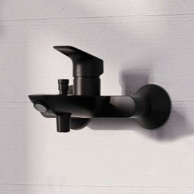 hansgrohe Logis Einhebel-Wannenarmatur Aufputz