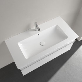 Villeroy & Boch Venticello Schrankwaschtisch 100 x 50 cm, mit 1 Hahnloch und Überlauf Villeroy & Boch Venticello Schrankwaschtisch 100 x 50 cm, mit 1 Hahnloch und Überlauf