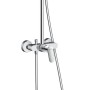 hansgrohe Crometta E 240 1jet Showerpipe mit Einhebelmischer