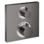 hansgrohe Ecostat Square Thermostat Unterputz für 2 Verbraucher