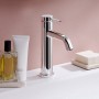 hansgrohe Tecturis S Einhebel-Waschtischarmatur 110 CoolStart wassersparend+ ohne Ablaufgarnitur