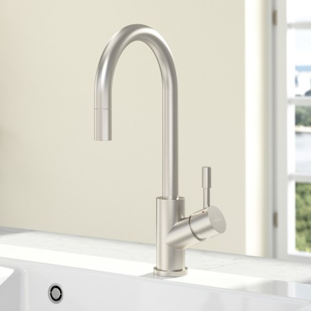 Villeroy & Boch Umbrella Flex Einhebel-Küchenarmatur mit Schlauchbrause