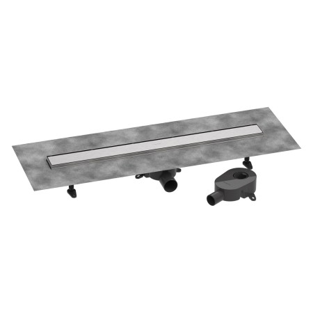 hansgrohe RainDrain Go Komplettset Duschrinne 800 rückseitig befliesbar für Standard-/flache Installation