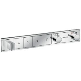 hansgrohe RainSelect Fertigset Unterputz für 4 Verbraucher m. integr. Brausehalter