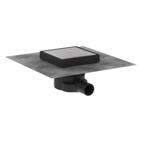 hansgrohe RainDrain Point Komplettset Punktablauf 15/15 cm rückseitig befliesbar hansgrohe RainDrain Point Komplettset Punktablauf 15/15 cm rückseitig befliesbar