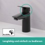 hansgrohe Logis Einhebel-Waschtischmischer 100 mit Push-Open