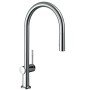 hansgrohe Talis M54 Einhebel-Küchenmischer 210, Ausziehbrause, 2jet