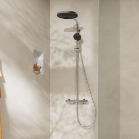 hansgrohe Pulsify S Puro Duschsystem 260 1 Strahlart, mit Ecostat Fine und Duschkopf 3 Strahlarten