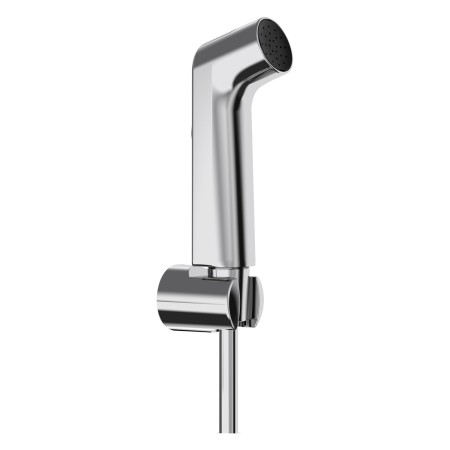 hansgrohe Bidette Handbrause 1jet S EcoSmart+ mit Brausehalter und Druckschlauch 125 cm