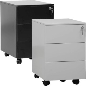 Wolfstahl Rollcontainer Stahl 3 Auszüge abschliessbar 40 x 60 x 61 cm Wolfstahl Rollcontainer Stahl 3 Auszüge abschliessbar 40 x 60 x 61 cm
