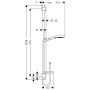 hansgrohe Raindance Select S 120 Unica Set 90 cm