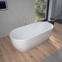 Duravit Luv Badewanne freistehend 180 x 85 cm, mit Überlauf