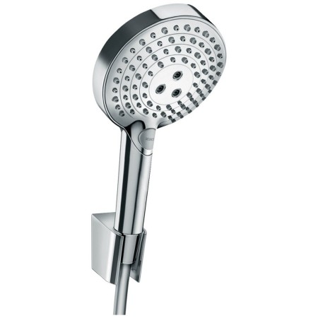 hansgrohe Raindance Select S Brausehalterset 120 3jet P mit Brauseschlauch 125 cm