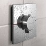 hansgrohe ShowerSelect Comfort E Thermostat UP für 2 Verbraucher mit integrierter Sicherungskombination