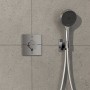 hansgrohe ShowerSelect Comfort E Thermostat UP für 2 Verbraucher mit integrierter Sicherungskombination